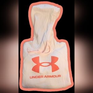 Under Armour Pink Logo Hooded Sweatshirt